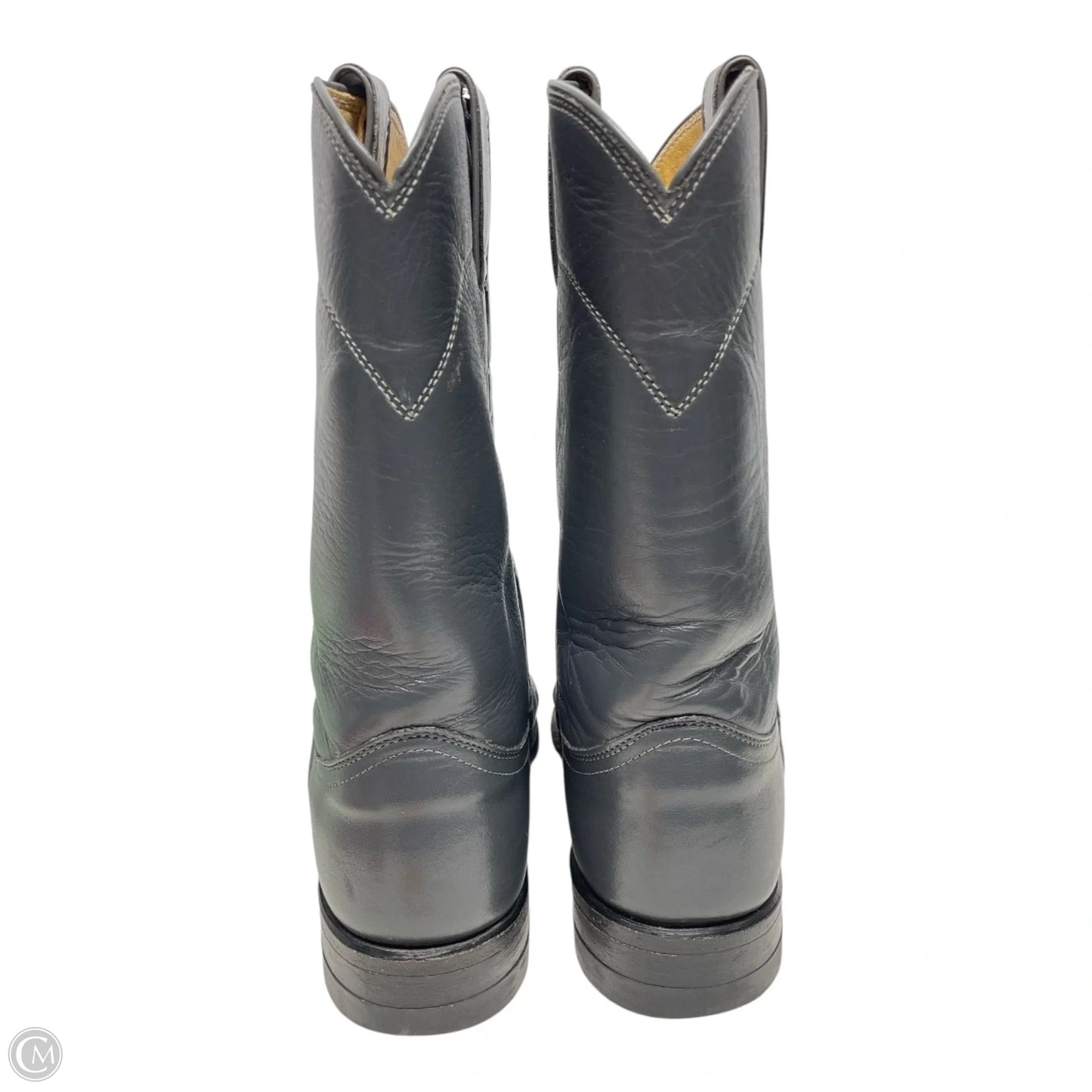 Boots Western By Justin In Grey, Size: 6.5
