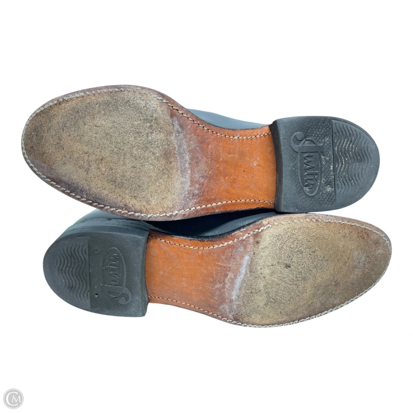 Boots Western By Justin In Grey, Size: 6.5