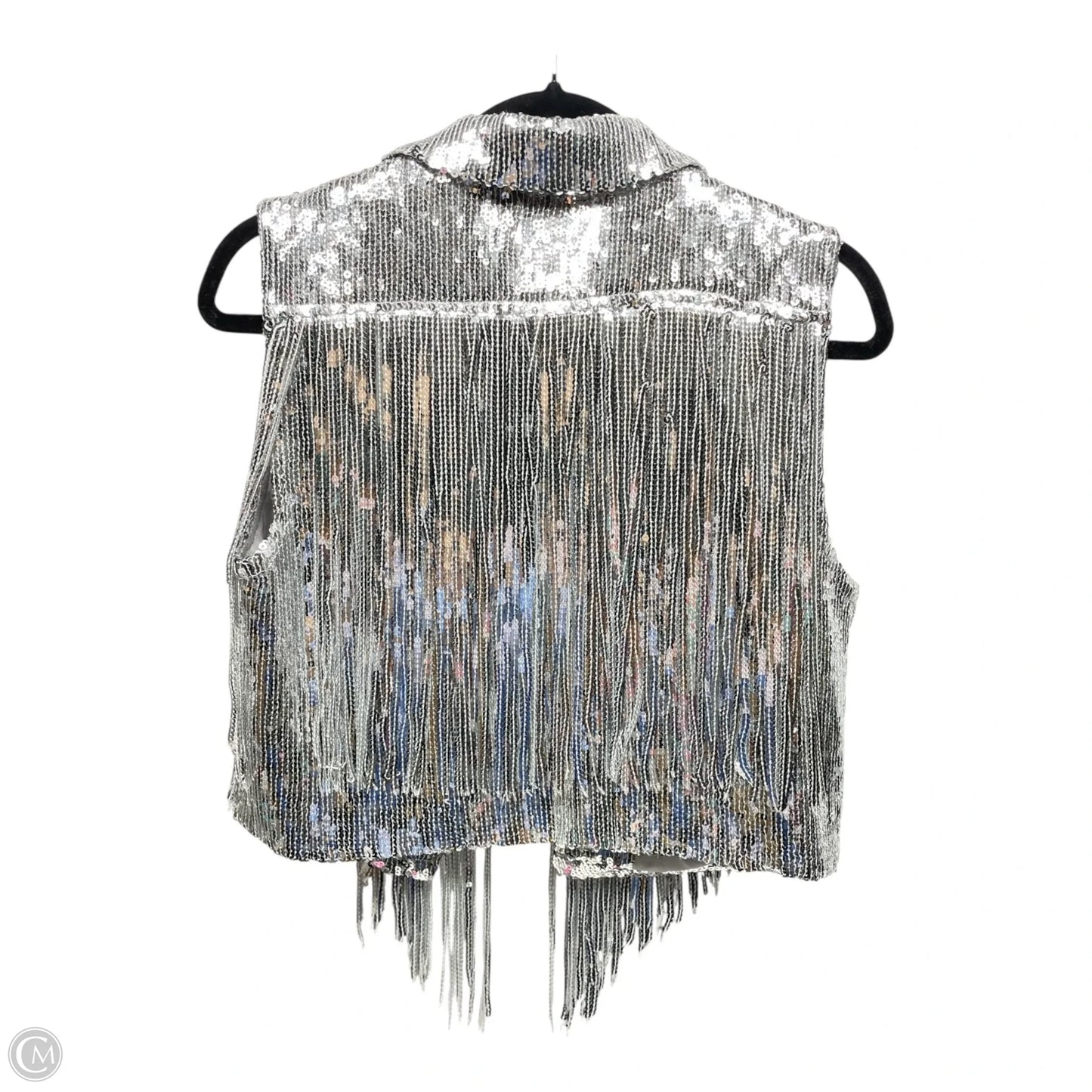 Vest Other By MOLLY GREEN In Silver, Size: M