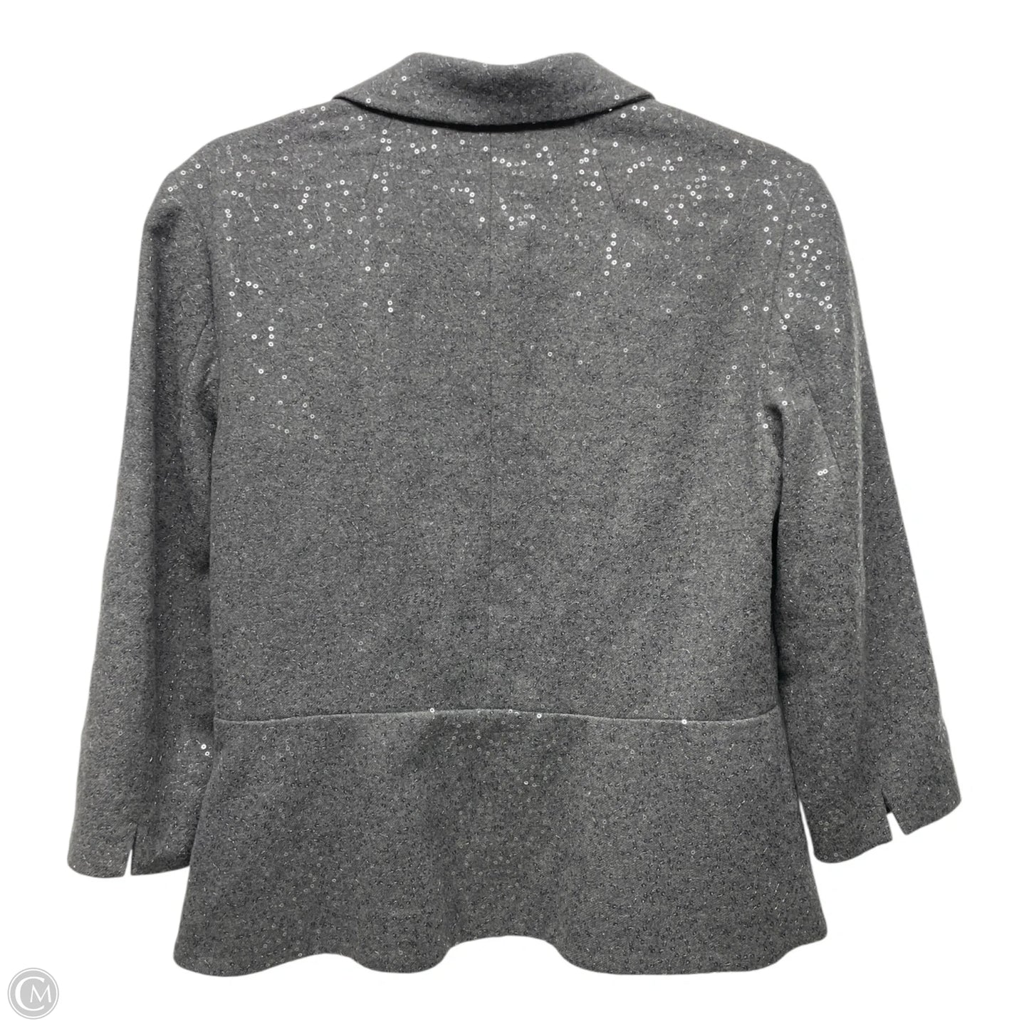 Blazer By Banana Republic In Grey, Size: 10