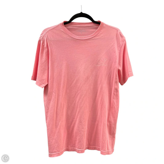 Top Short Sleeve By Vineyard Vines In Pink, Size: Xl