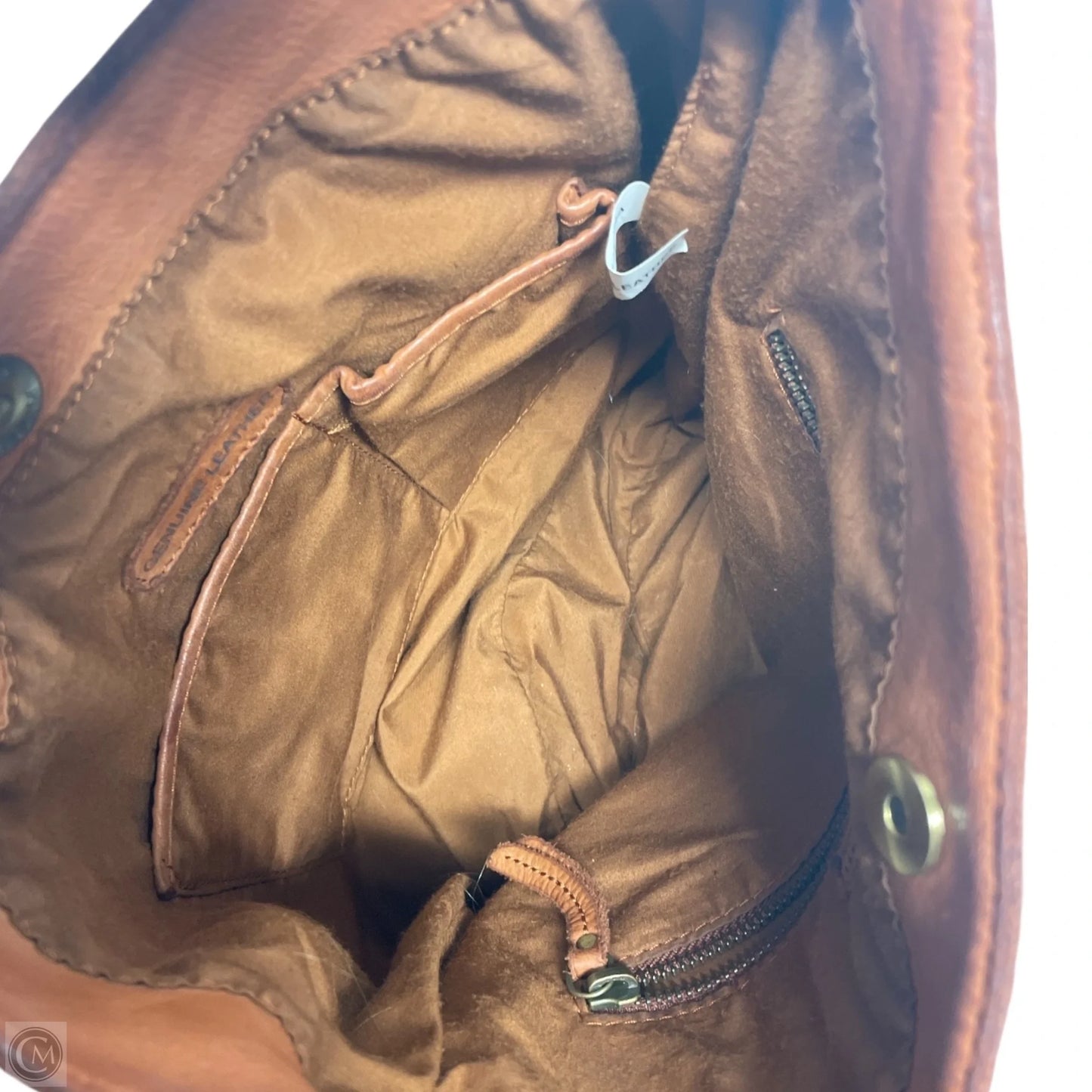 Handbag Leather By marta ponti - , Size: Large