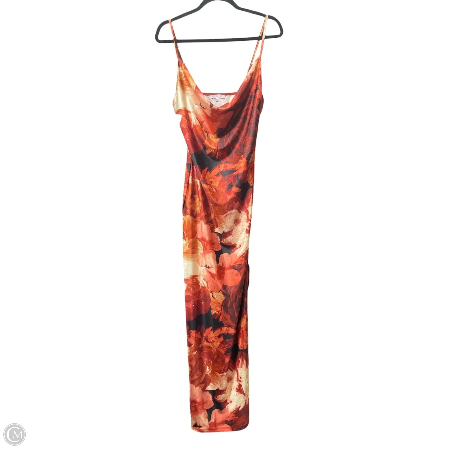 Dress Casual Maxi By Iris In Floral Print, Size: L