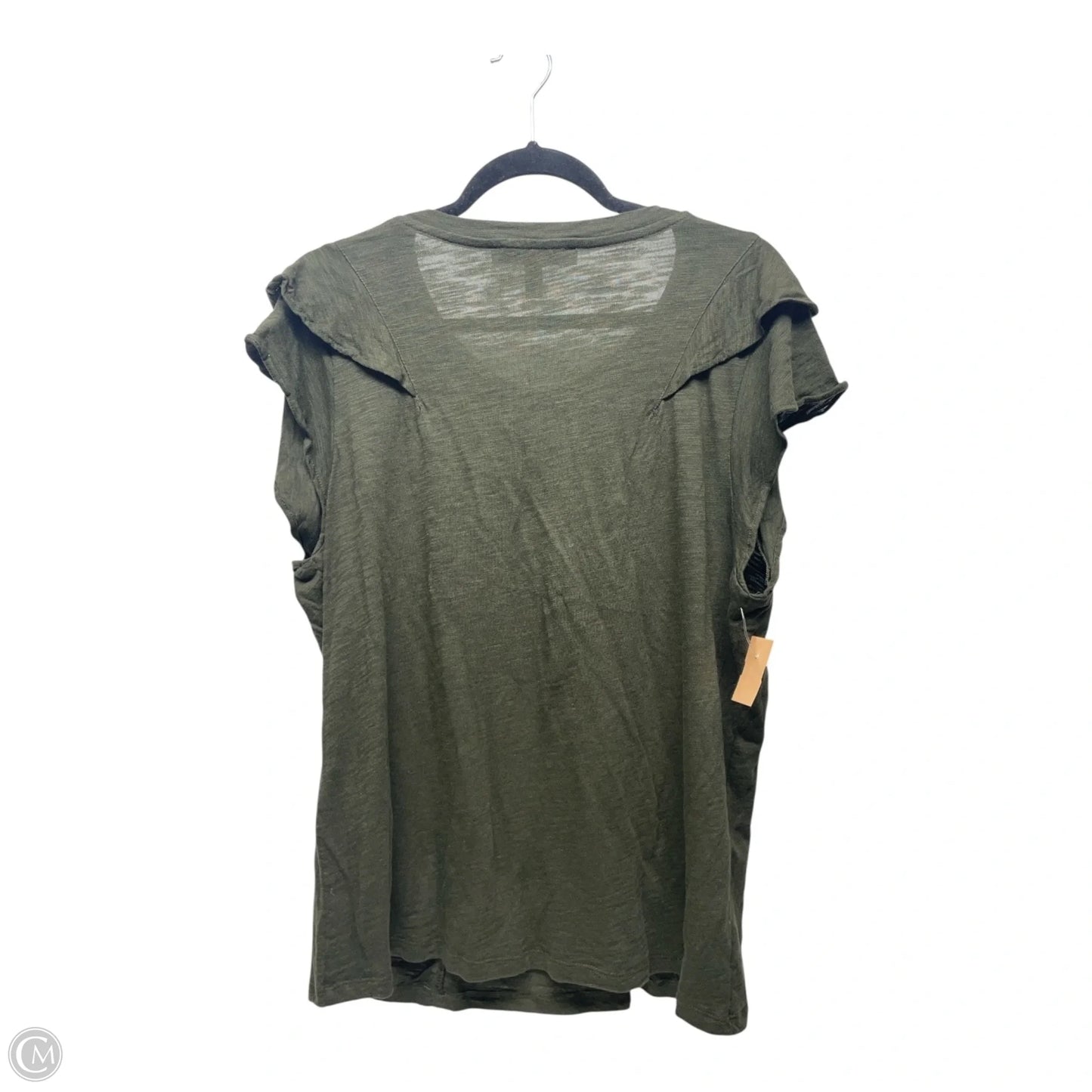 Top Short Sleeve By White House Black Market In Green, Size: Xl