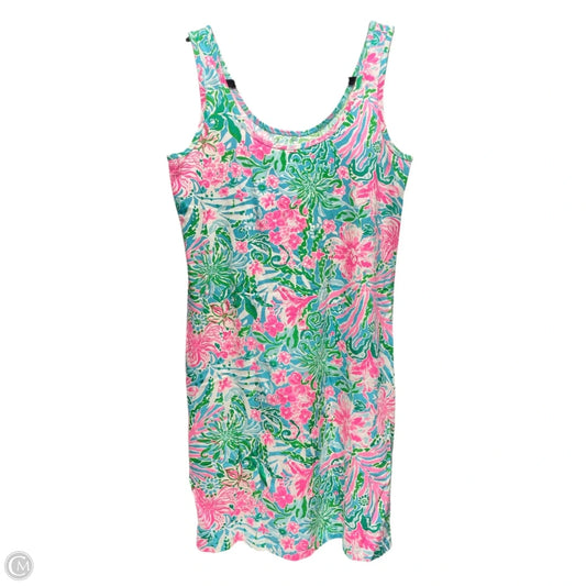Dress Designer By Lilly Pulitzer In Floral Print, Size: Xs