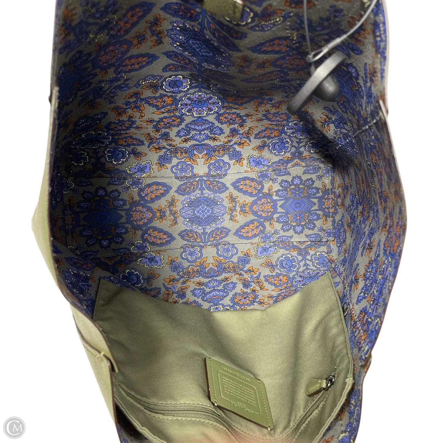 Tote Designer By Coach, Size: Large