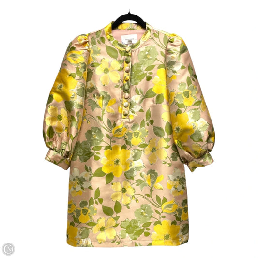 Dress Casual Short By Pomander Place In Floral Print, Size: S