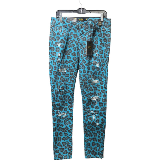 Jeans Skinny By Clothes Mentor In Animal Print, Size: 14