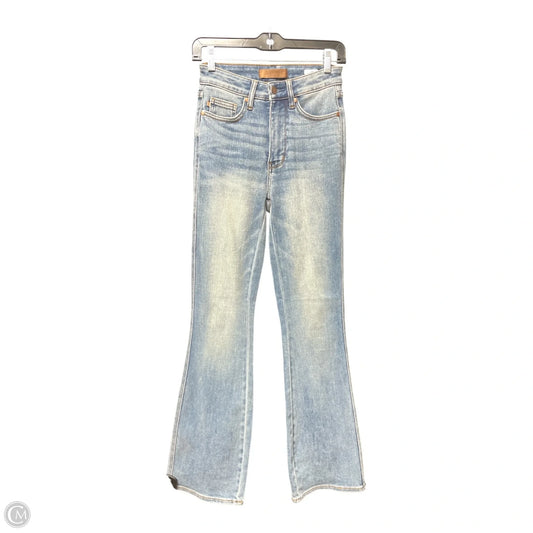 Jeans Boot Cut By Judy Blue In Blue Denim, Size: 0