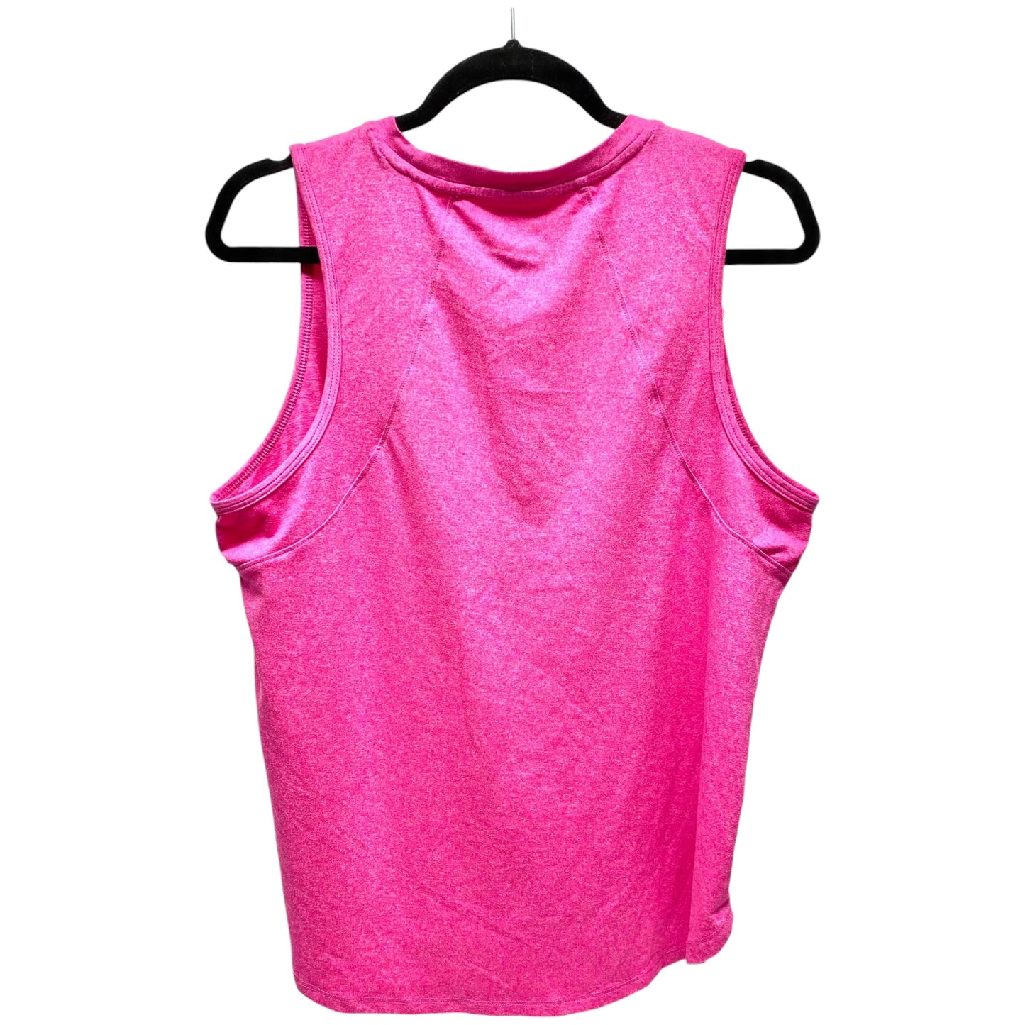 Athletic Tank Top By Reebok In Pink, Size: L