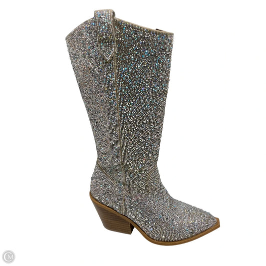 Boots Western By Corkys In Silver, Size: 6