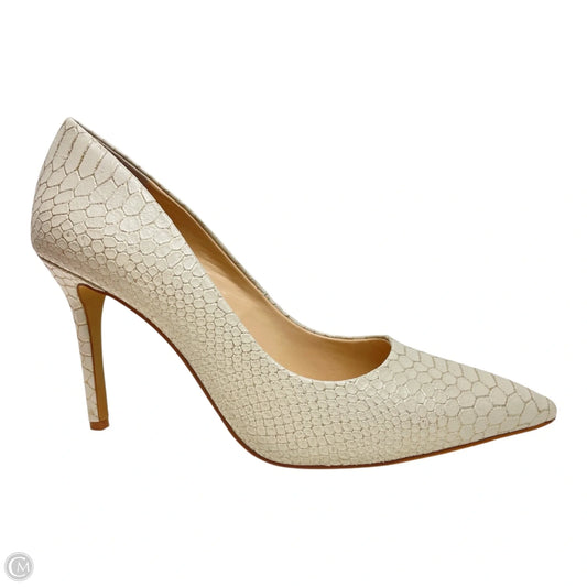 Shoes Heels Stiletto By Vince Camuto In Snakeskin Print, Size: 8.5