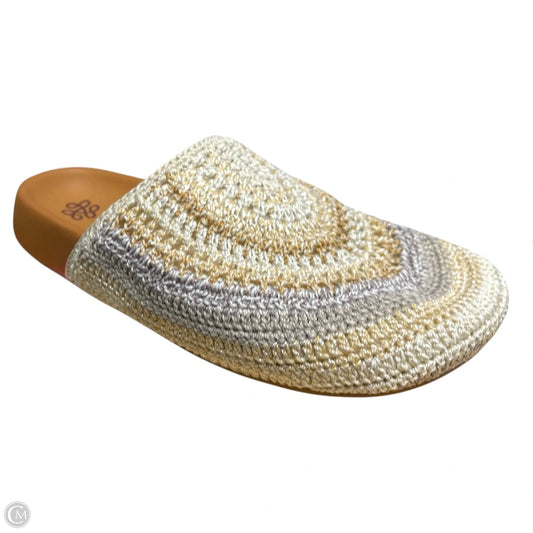Sandals Flats By The Sak In Cream & Tan, Size: 9