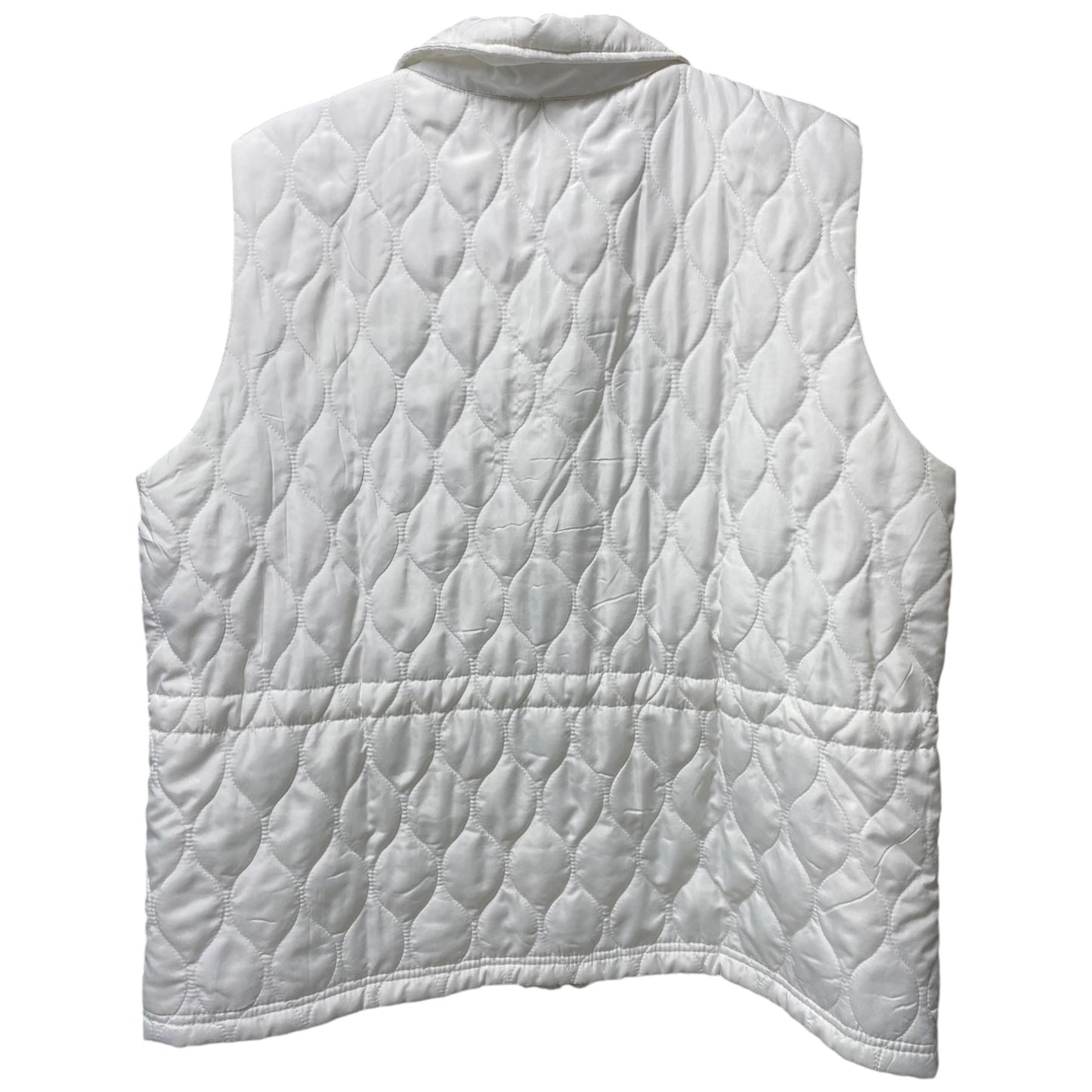 Vest Other By Clothes Mentor In White, Size: Xl