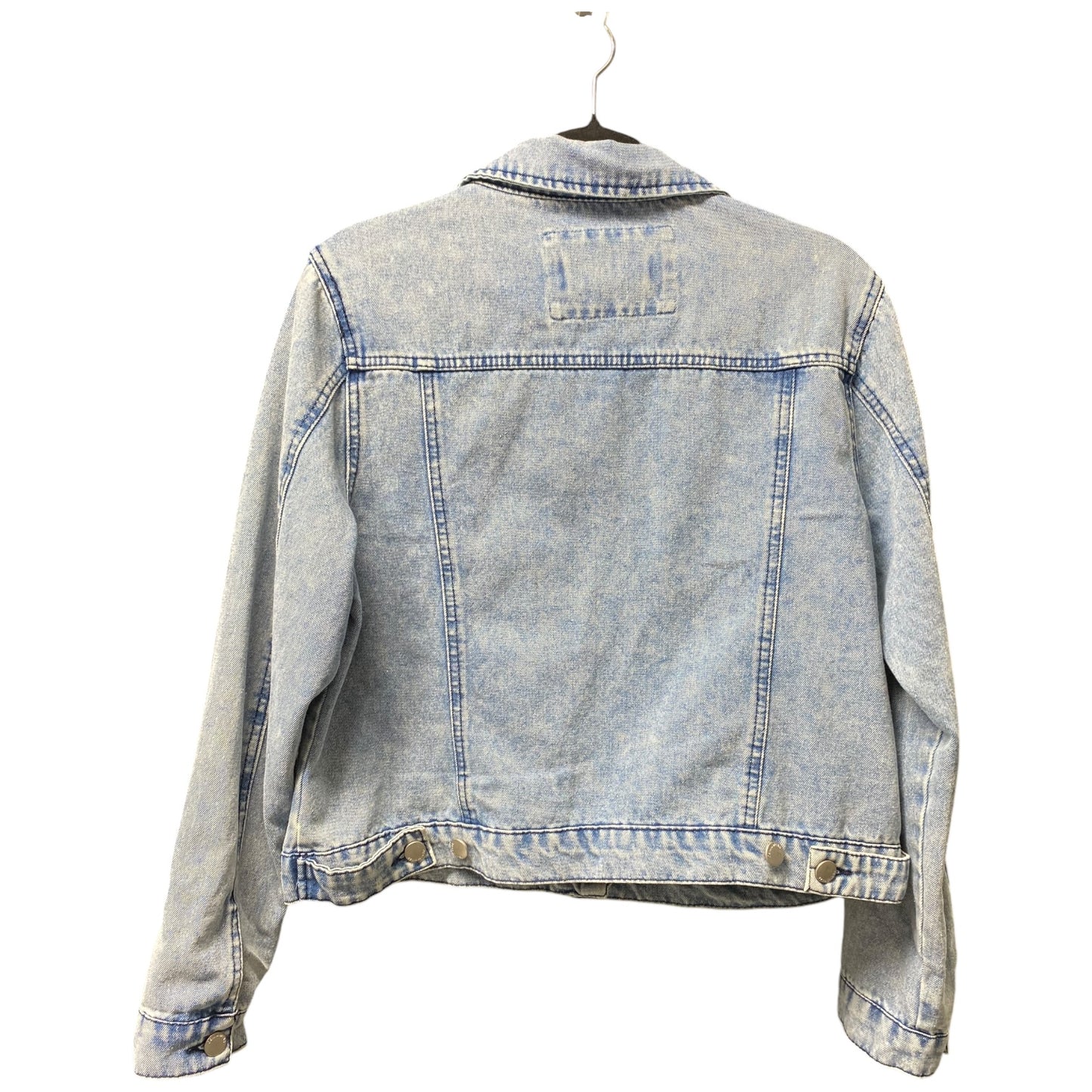 Jacket Denim By Clothes Mentor In Blue Denim, Size: Xl