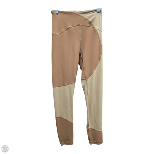 Athletic Leggings By Lululemon In Brown & Tan, Size: 4