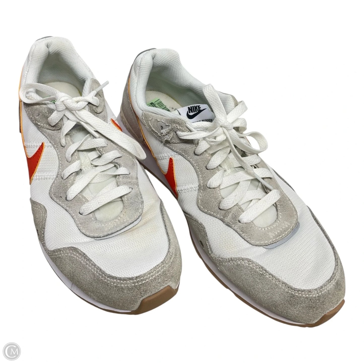 Shoes Athletic By Nike In Grey & White, Size: 10