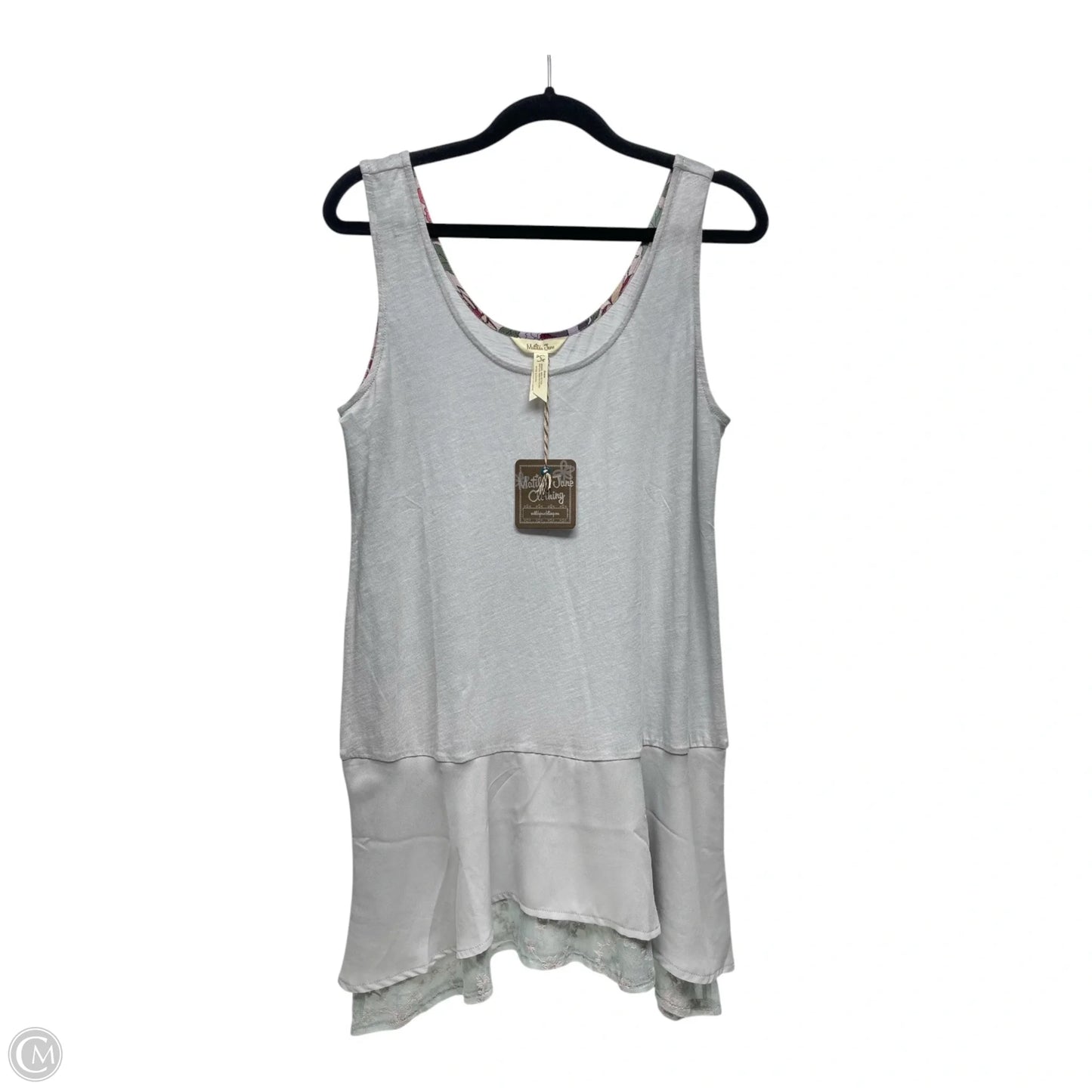 Top Sleeveless By Matilda Jane In Grey, Size: S