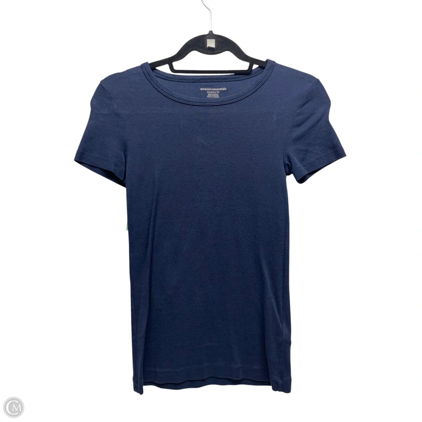 Top Short Sleeve Basic By Amazon Essentials In Navy, Size: Xs