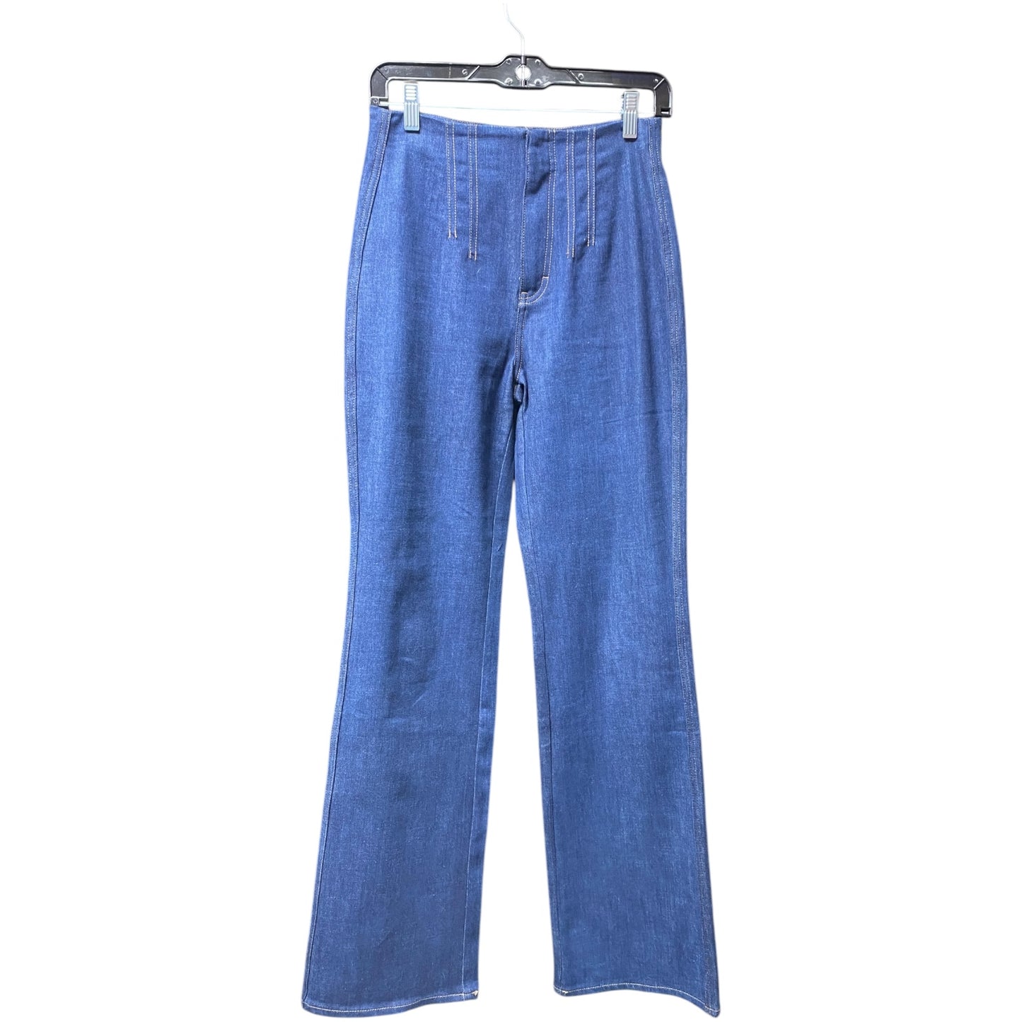 Jeans Wide Leg By White House Black Market In Blue Denim, Size: 2