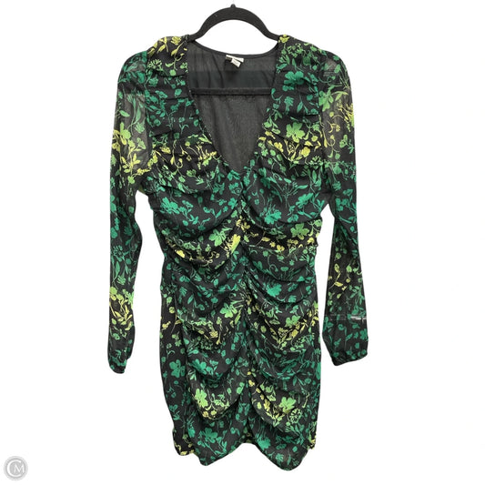 Dress Casual Short By A New Day In Floral Print, Size: M