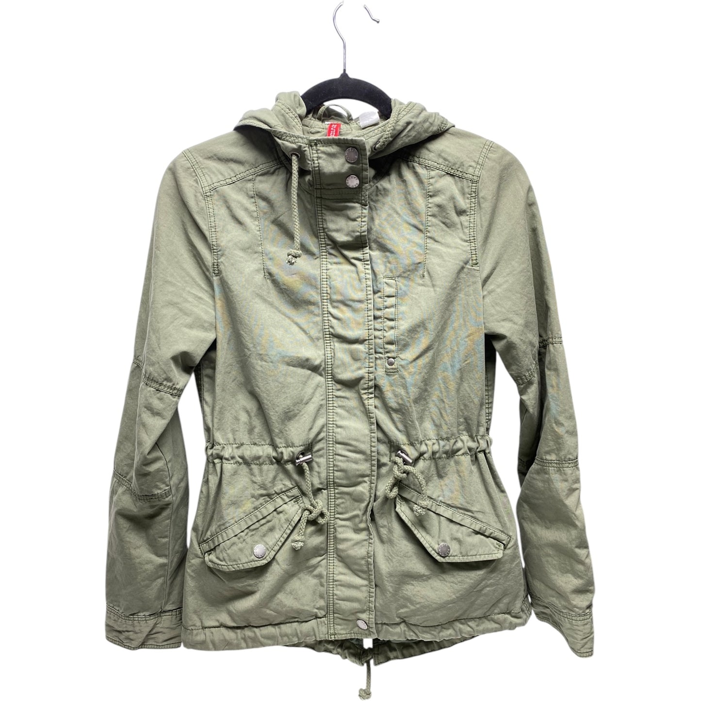 Jacket Utility By Divided In Green, Size: 4