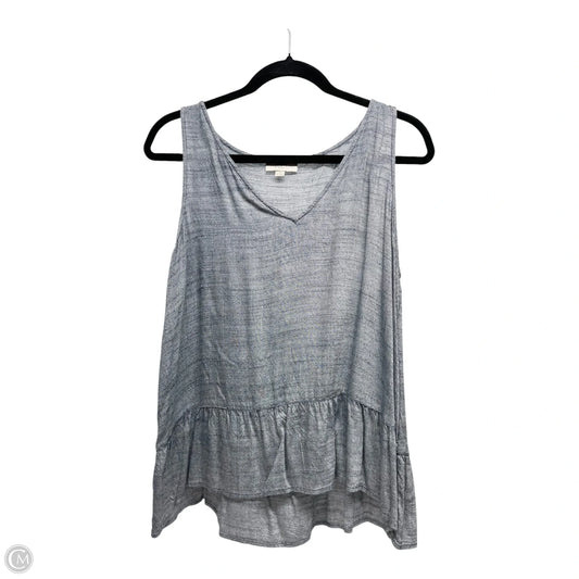 Top Sleeveless By Loft In Multi-colored, Size: M