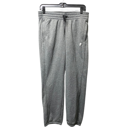 Athletic Pants By Adidas In Grey, Size: M