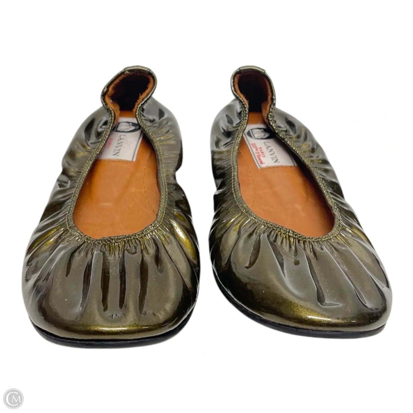Shoes Luxury Designer By Lanvin In Green, Size: 7