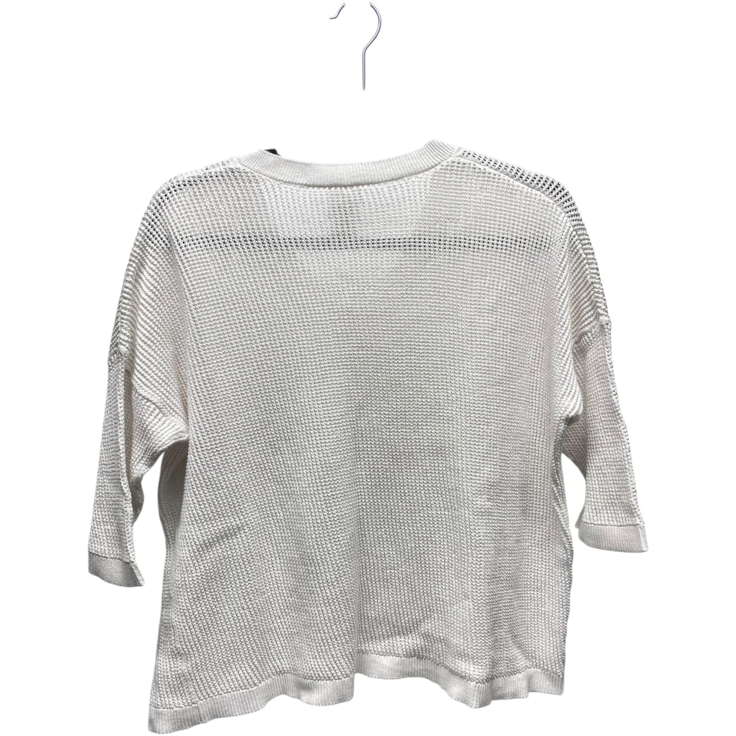 Sweater By Cabi In White, Size: S