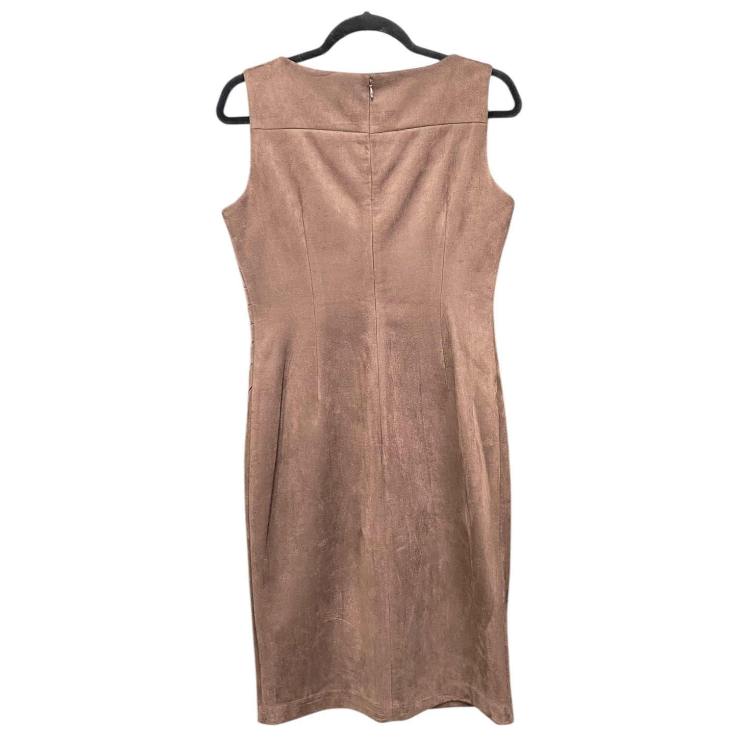 Dress Casual Short By Calvin Klein In Brown, Size: 8