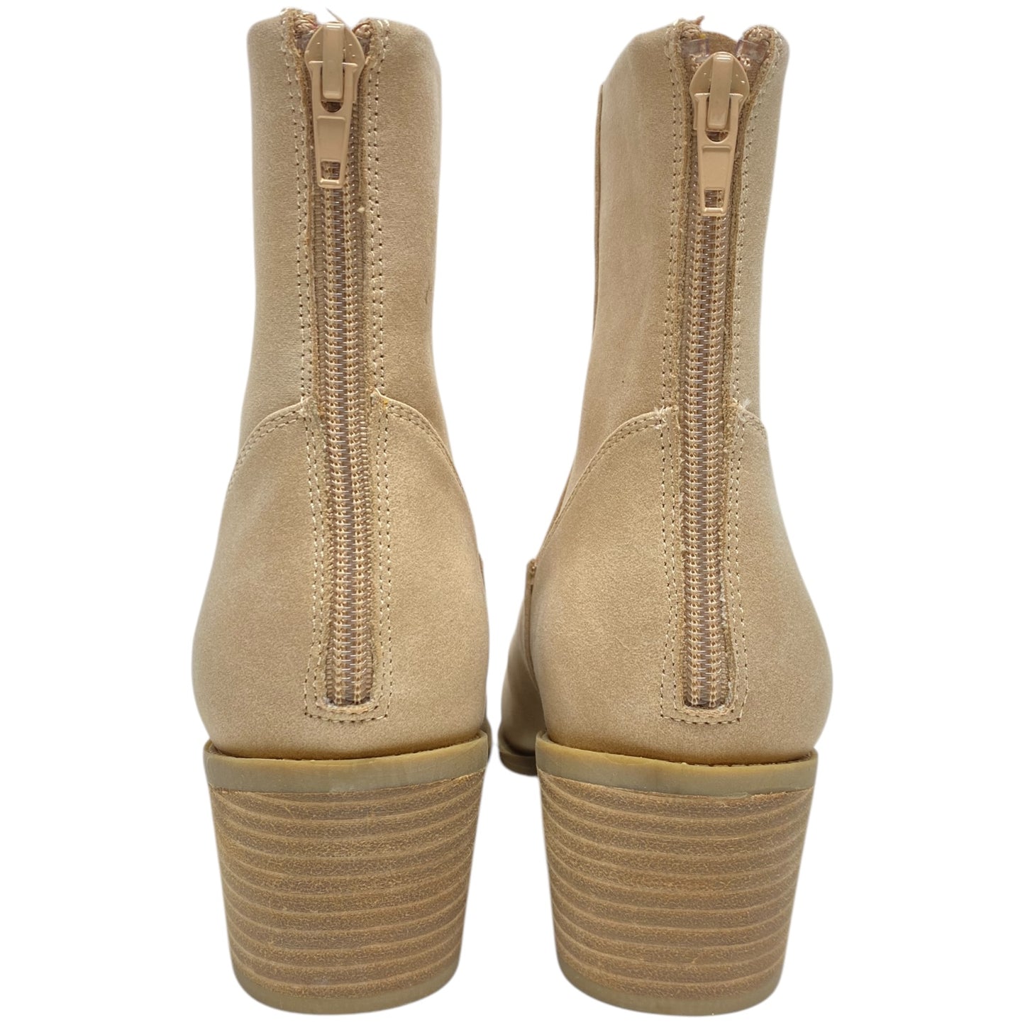 Boots Ankle Heels By Dolce Vita In Tan, Size: 8.5