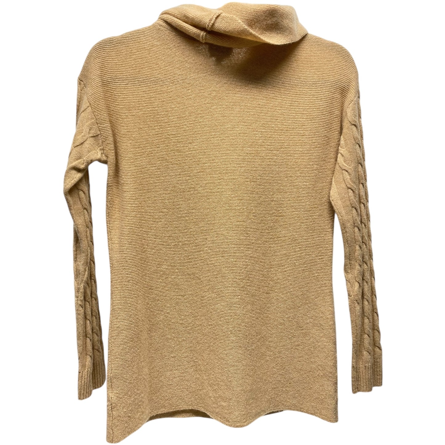 Sweater Cashmere By Talbots In Tan, Size: Xs