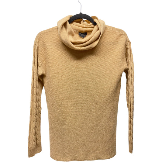 Sweater Cashmere By Talbots In Tan, Size: Xs