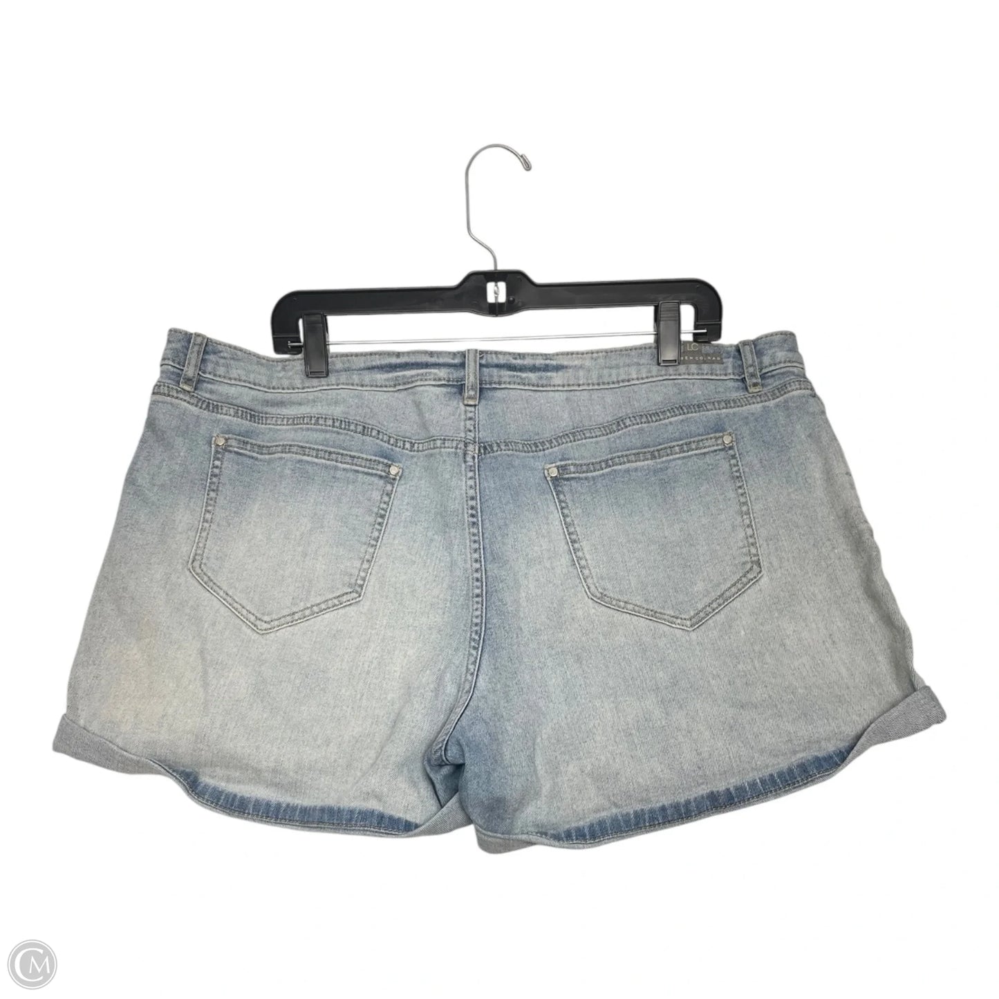 Shorts By Lc Lauren Conrad In Blue Denim, Size: 18