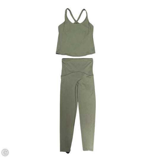 Athletic Pants 2pc By Spanx In Green, Size: Xs