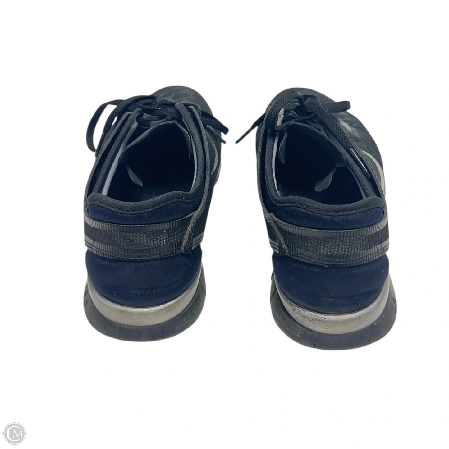 Shoes Athletic By Nike In Black & Silver, Size: 6.5