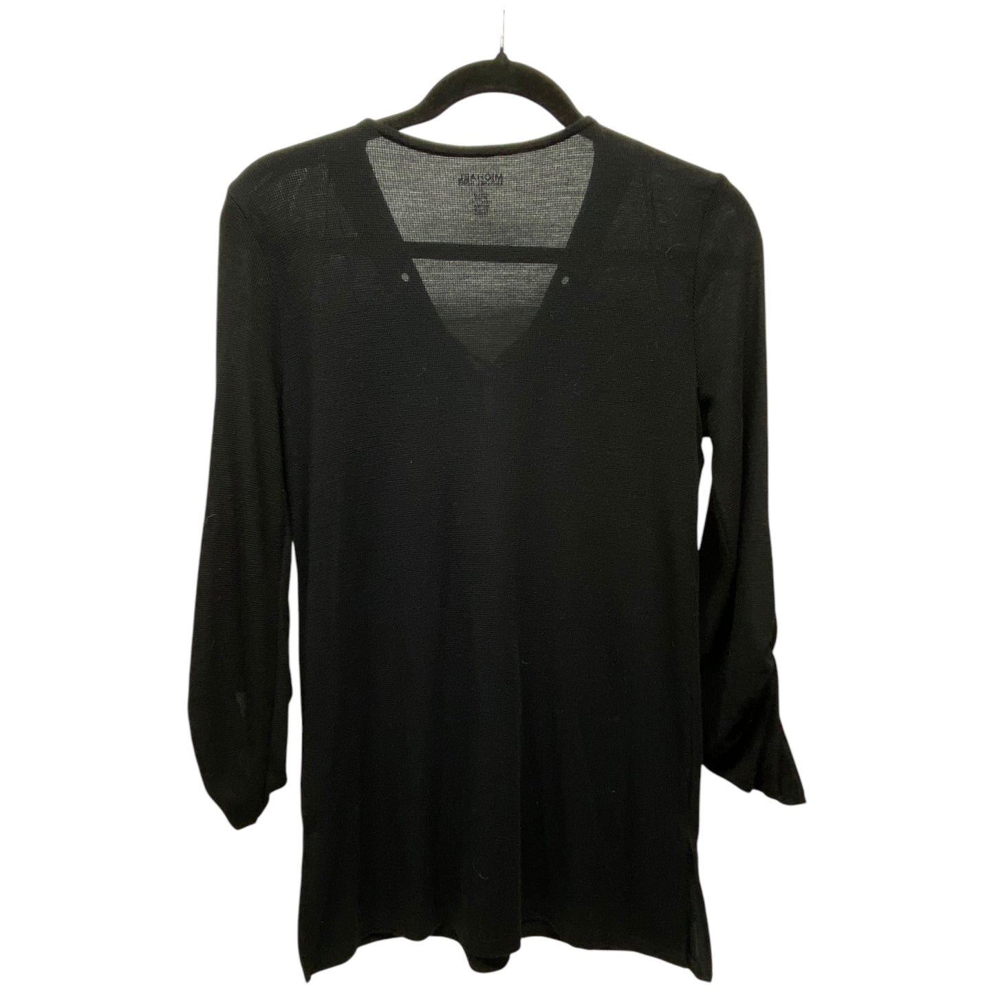 Top Long Sleeve By Michael By Michael Kors In Black, Size: M