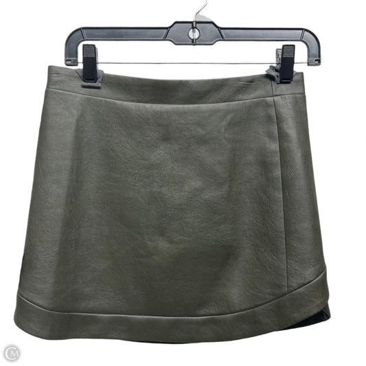 Skirt Mini & Short By Bcbgmaxazria In Green, Size: Xs