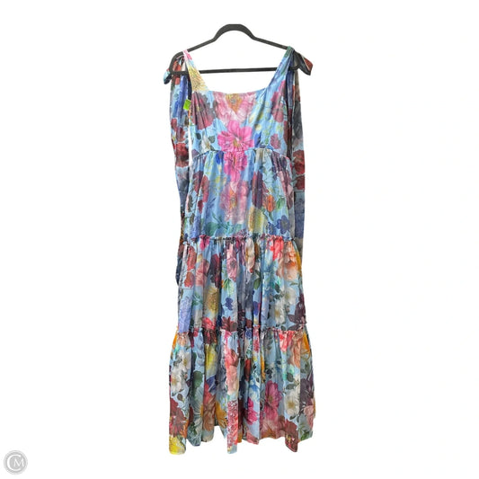 Dress Casual Maxi By Francesca's In Floral Print, Size: S