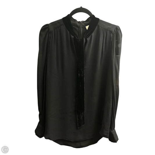 Blouse Designer By Kate Spade In Black, Size: M