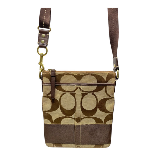 Crossbody Designer By Coach, Size: Medium