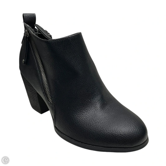 Boots Ankle Heels By Torrid In Black, Size: 10.5