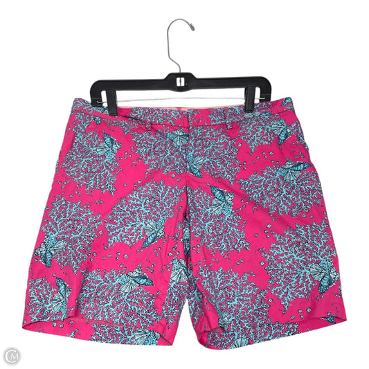 Shorts Designer By Lilly Pulitzer In Nautical Print, Size: 10