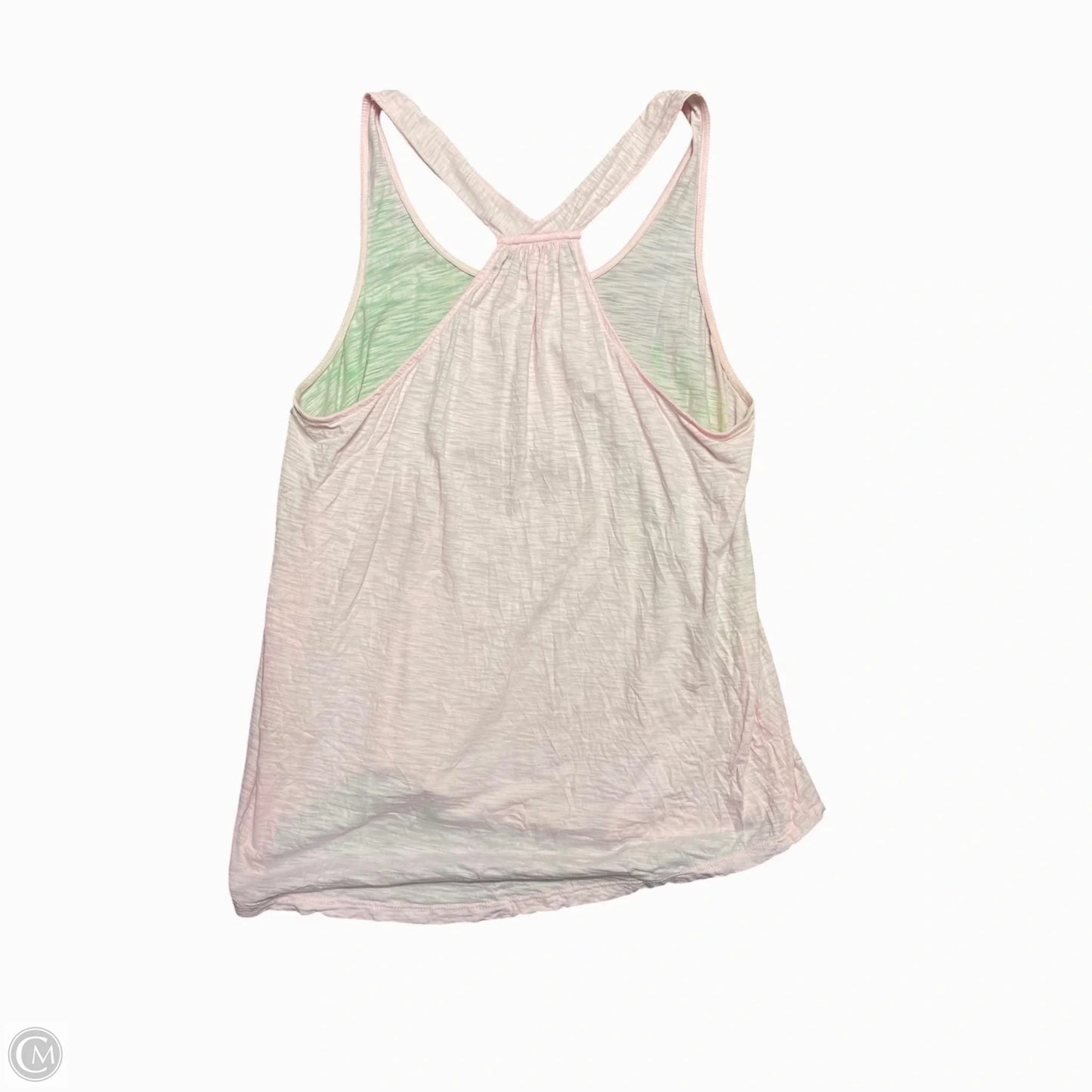 Tank Top Designer By Lilly Pulitzer In Green & Pink, Size: L