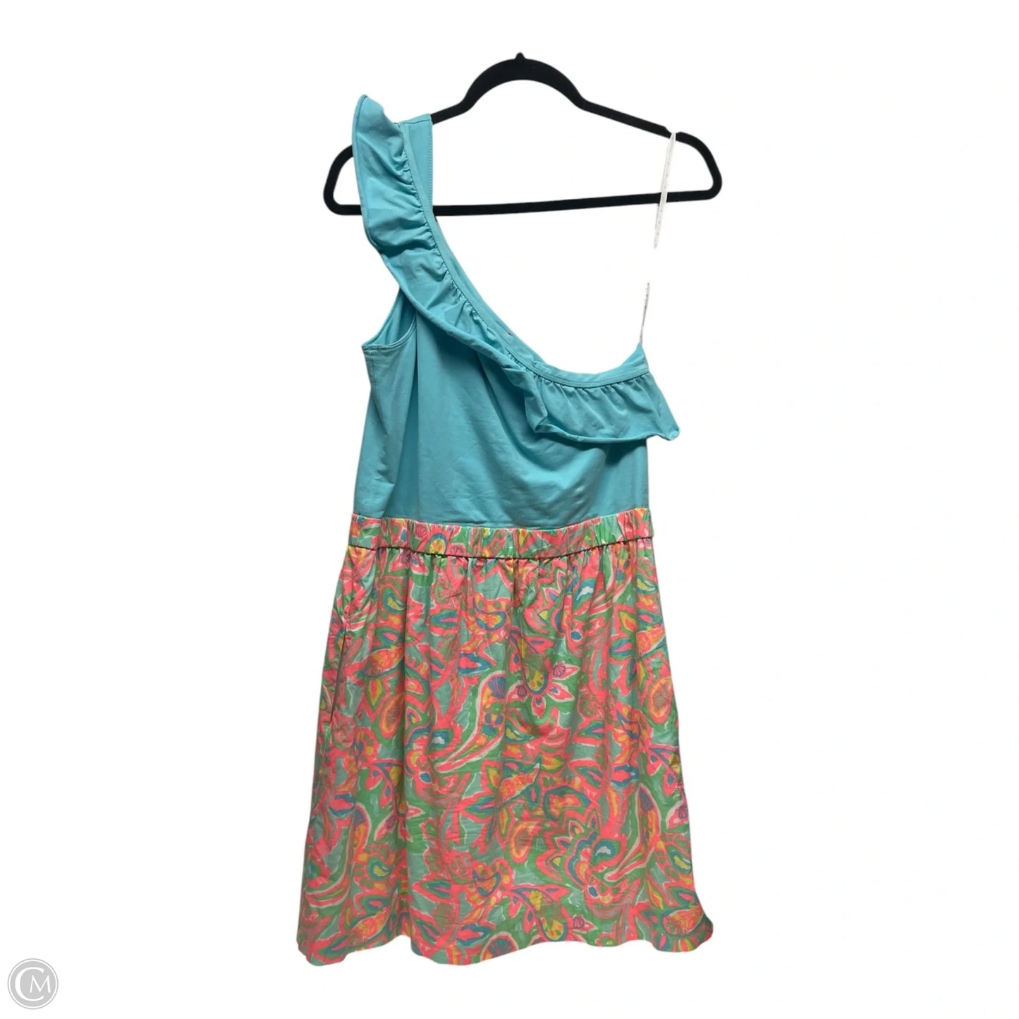 Dress Designer By Lilly Pulitzer In Blue, Size: L