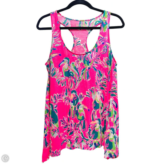 Top Sleeveless Designer By Lilly Pulitzer In Multi-colored, Size: M