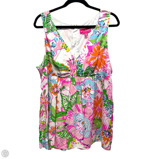 Top Sleeveless By Target-designer In Floral Print, Size: L