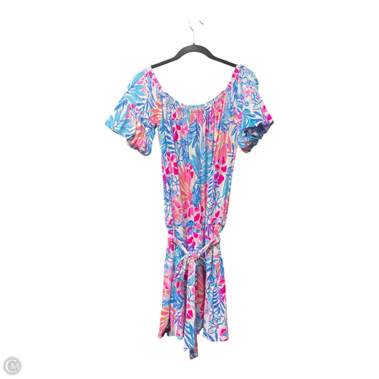 Dress Designer By Lilly Pulitzer In Floral Print, Size: S