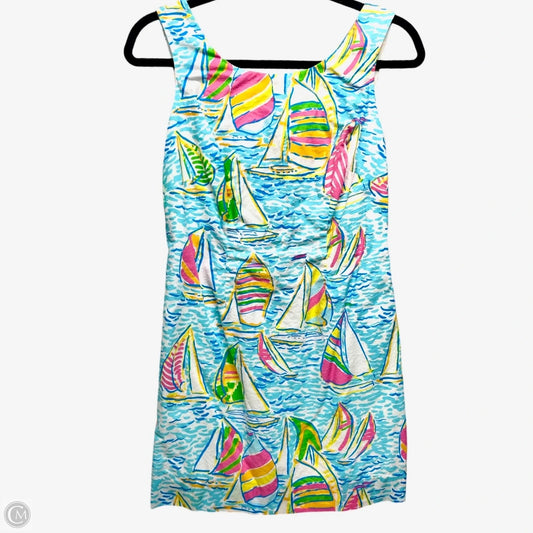 Dress Designer By Lilly Pulitzer In Nautical Print, Size: 0